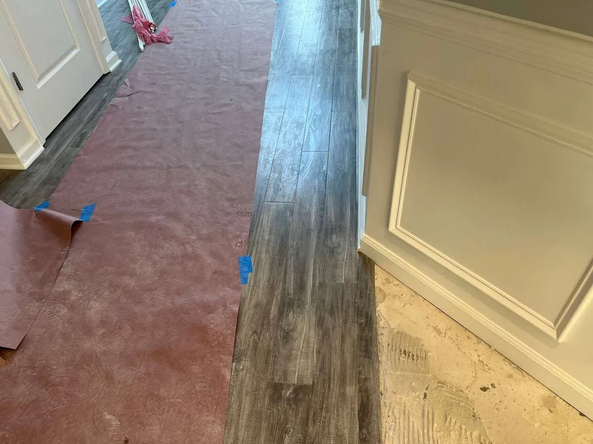 Completed marble shower restoration in Dover